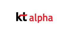 kt alpha 로고